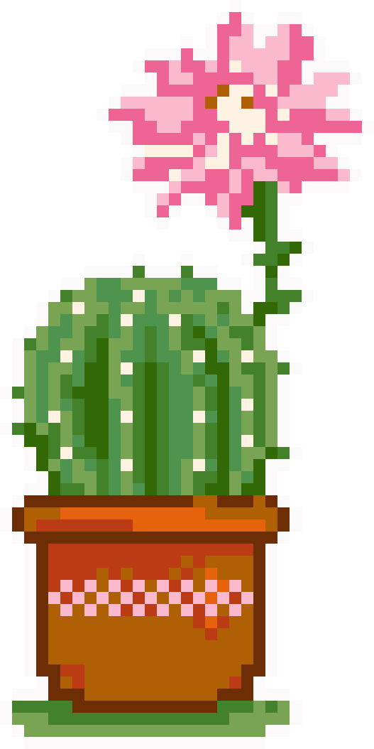 Cactus #2 pattern artwork