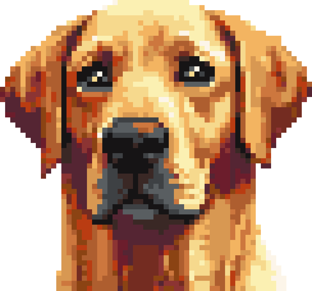 Dog Portrait #3 pattern artwork