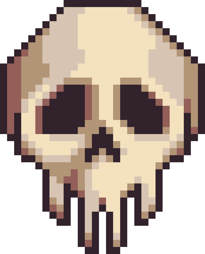 Skull #2 pattern artwork