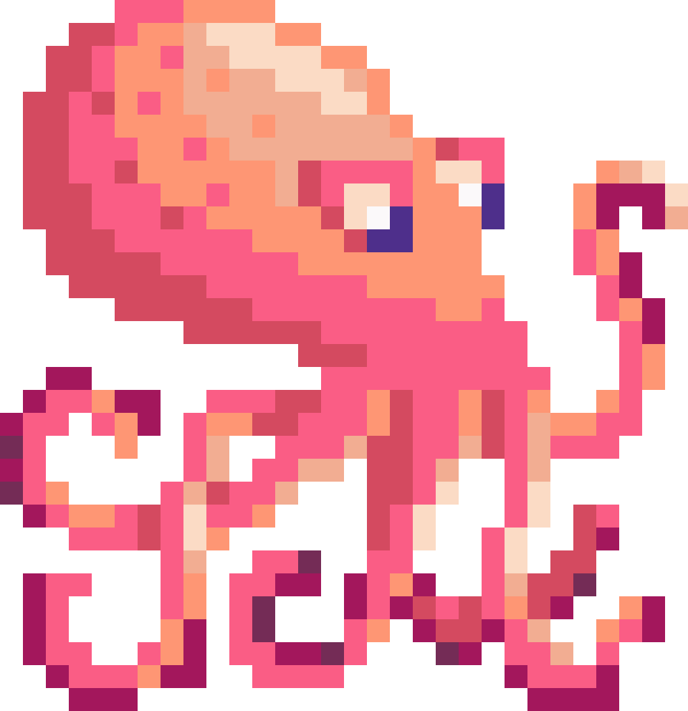 Octopus #1 pattern artwork